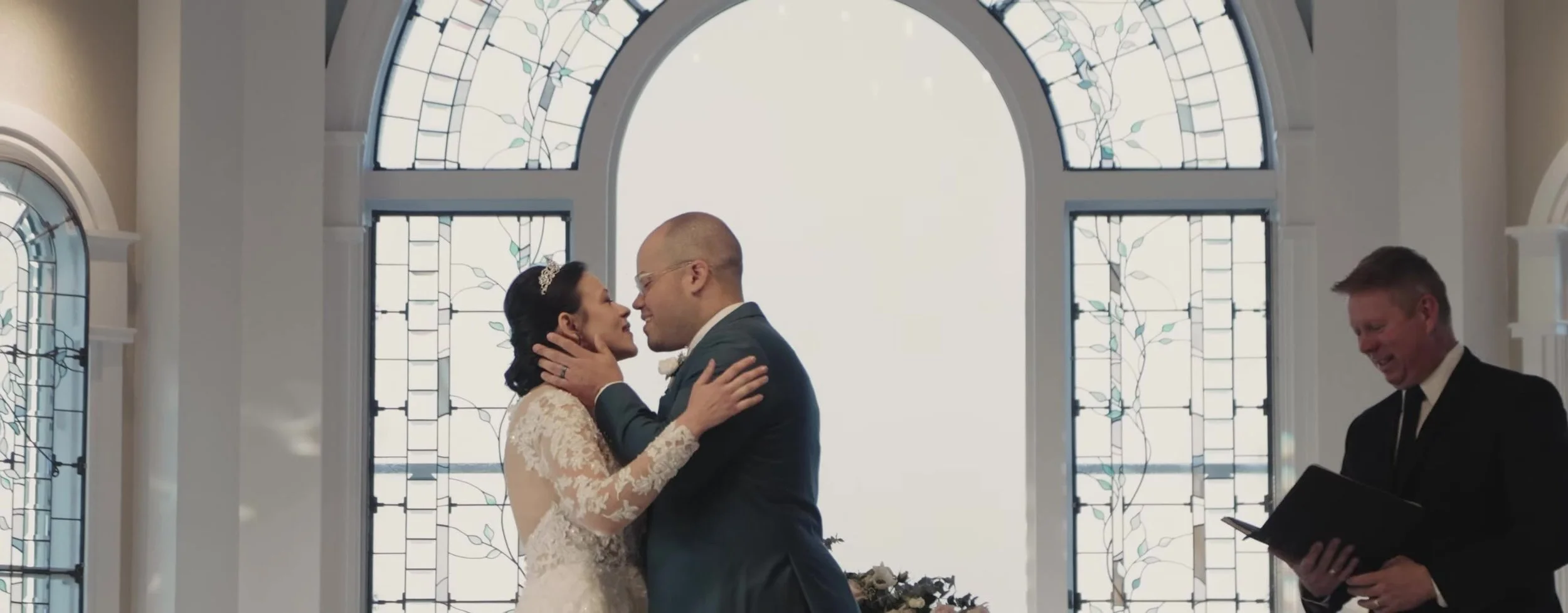 Disney Wedding Pavilion Orlando wedding film still by Adam Grumbo