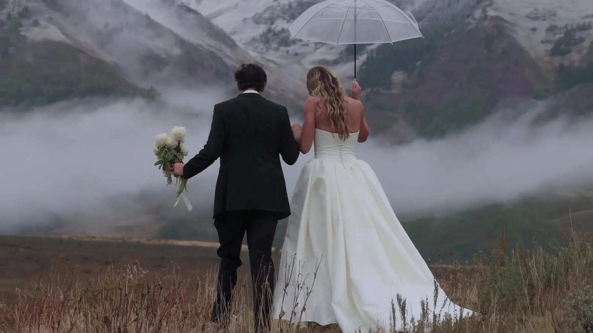 Becca and Colton at Crested Butte Wedding Garden in Colorado
