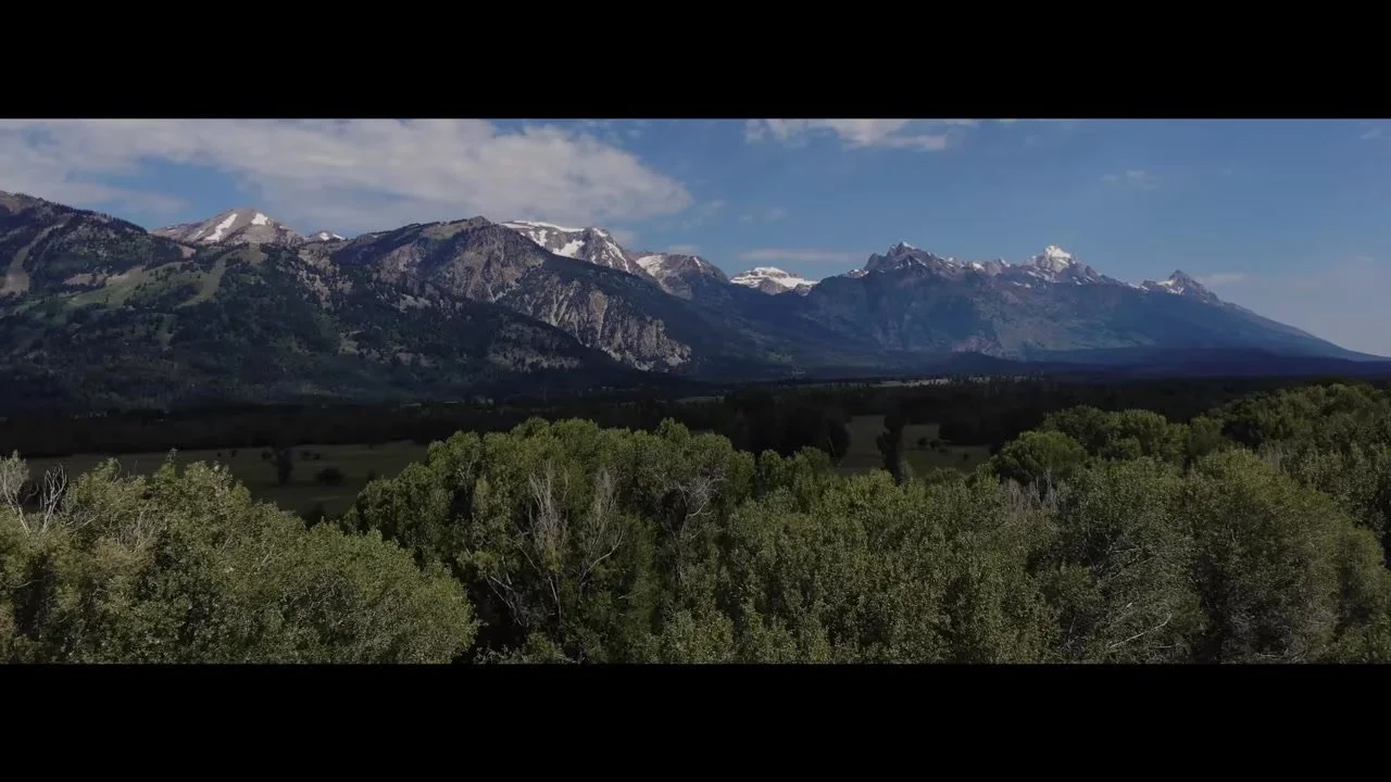 Jewish wedding film still in Jackson Hole by Adam Grumbo
