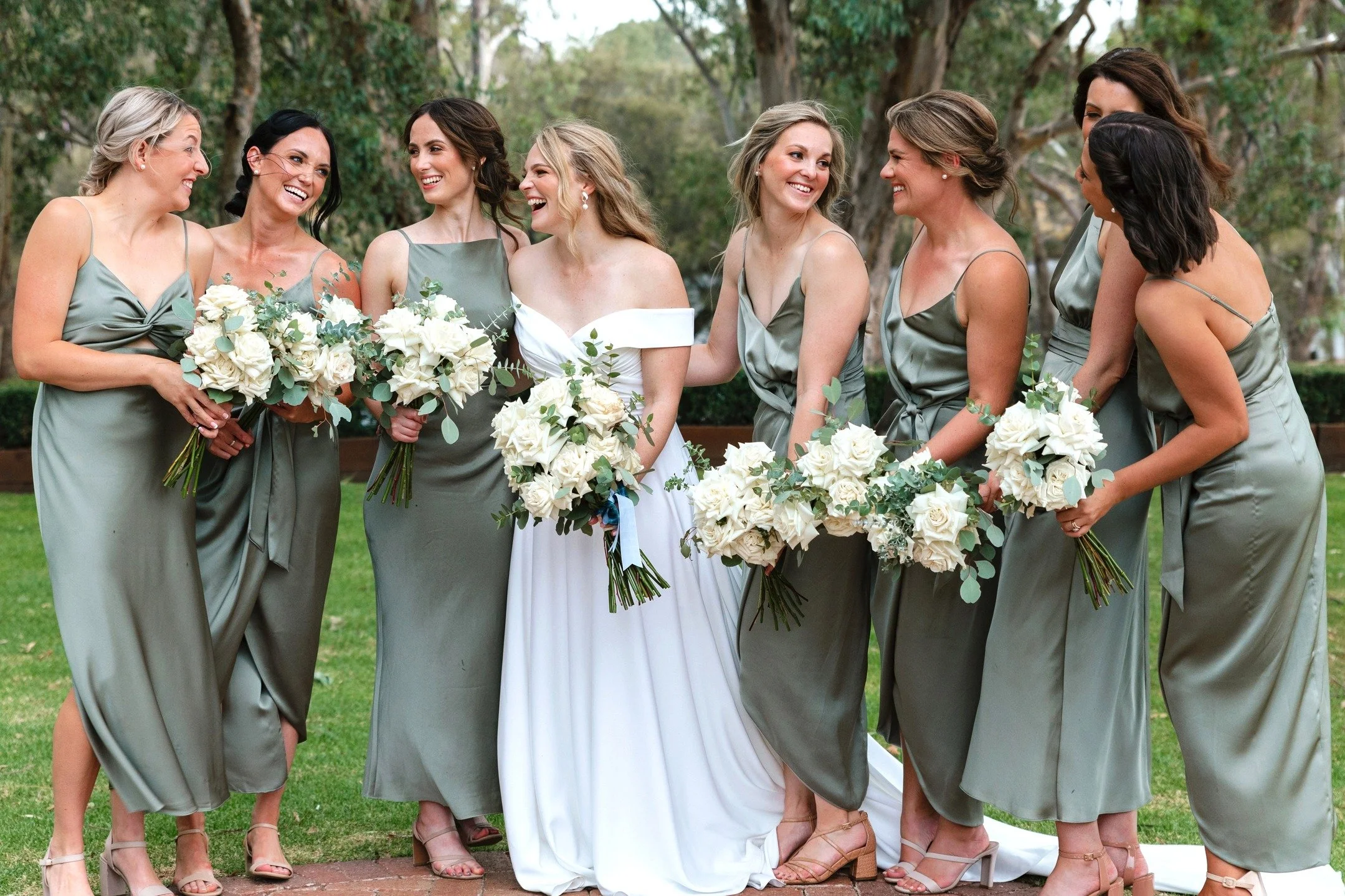 Our brides + bridesmaids are the perfect mix of elegance and humour. Always keeping it classy, always bringing in the laughs.

#Bridesmaids #WeddingDay #PerthWedding #WeddingVibes #ElegantAndFun #WeddingInspo #WeddingPartyGoals #WeddingPhotography #B