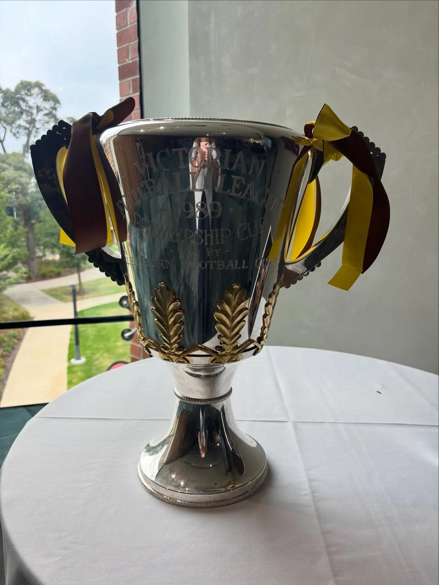 Footy fan

A true footy tragic, Laurie&rsquo;s love for the Hawthorn Football Club lasted a lifetime. Having the 1989 Premiership Cup with her as we farewelled her was a very special tribute to a club she loved so dearly 🟤🟡