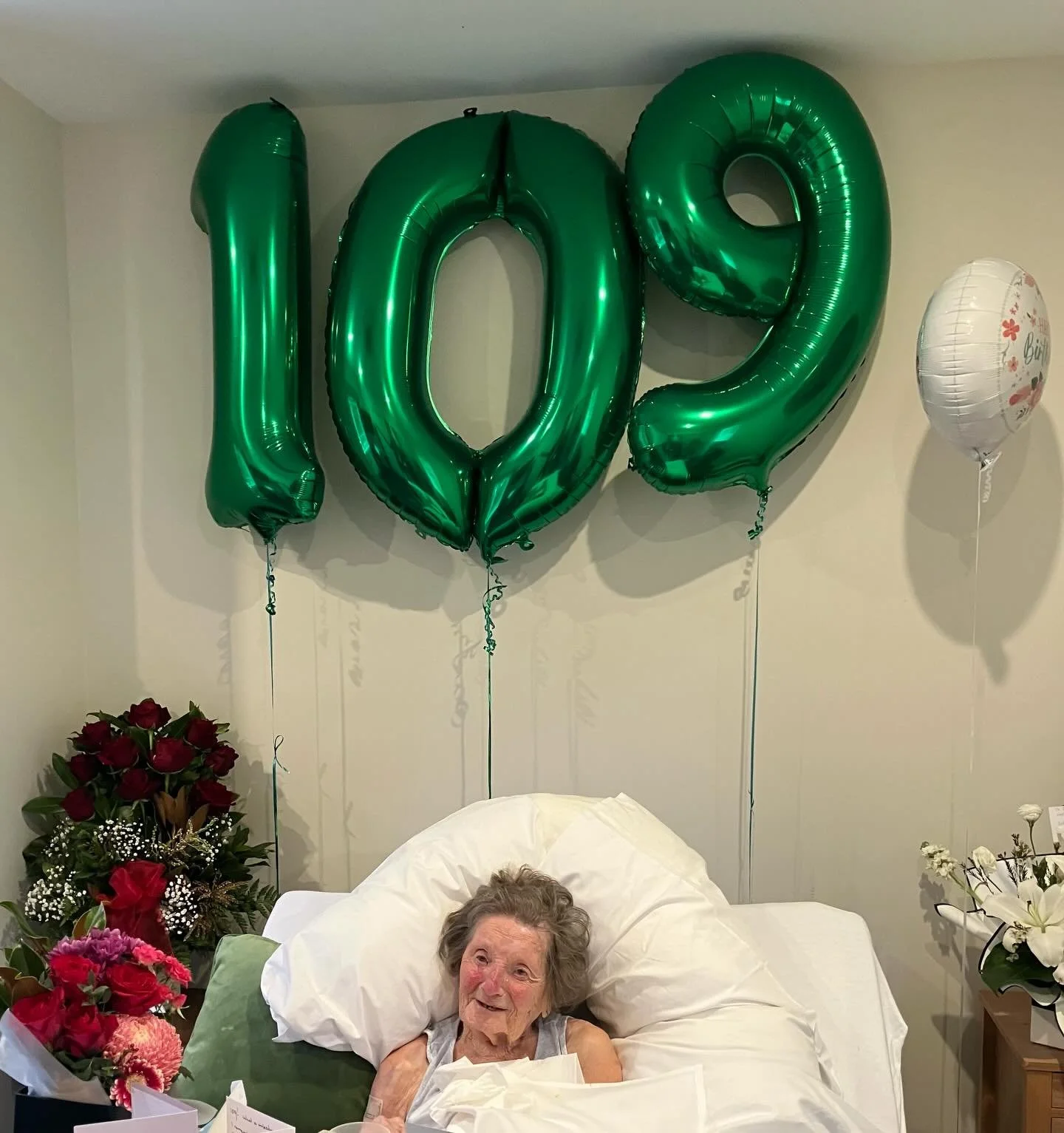 109 years young

Recently a very dear friend asked me to lead a small, intimate memorial service for her beautiful great Aunt Dorothy - better known to all of us as simply &lsquo;Aunt&rsquo;. 

Aunt had a real love for roses, spending years caring fo