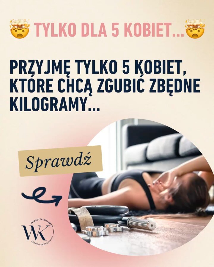 🔥 Masz dość nieskutecznych diet i przypadkowych treningów? Czas na zmianę, która zostanie z Tobą na lata!
„Total Body Transformation” to 90-dniowy program, który pomoże Ci:
✅ Zgubić zbędne kilogramy, ale bez głod&oa