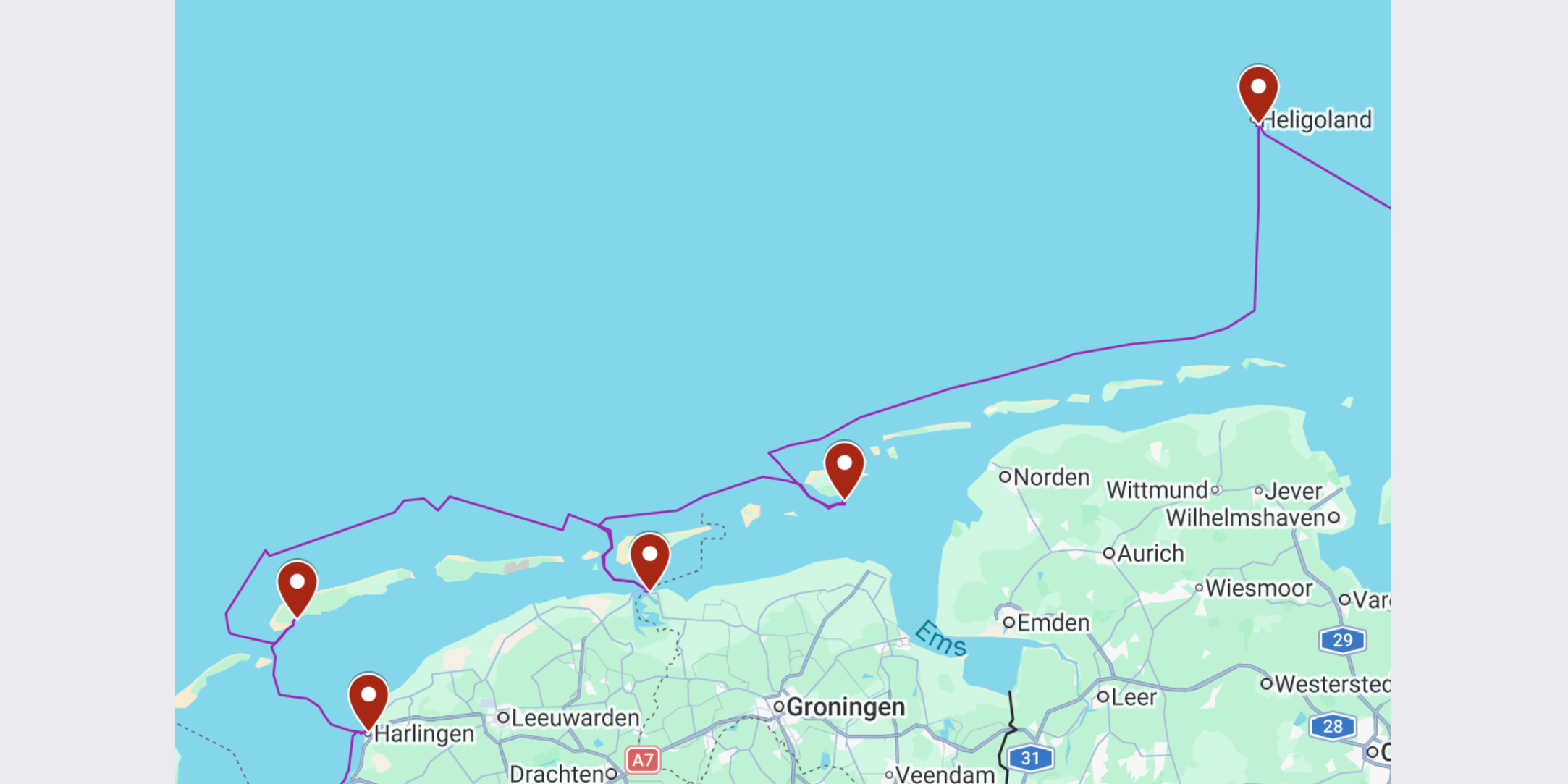 ship’s log 17: from Harlingen to Germany’s only offshore Island