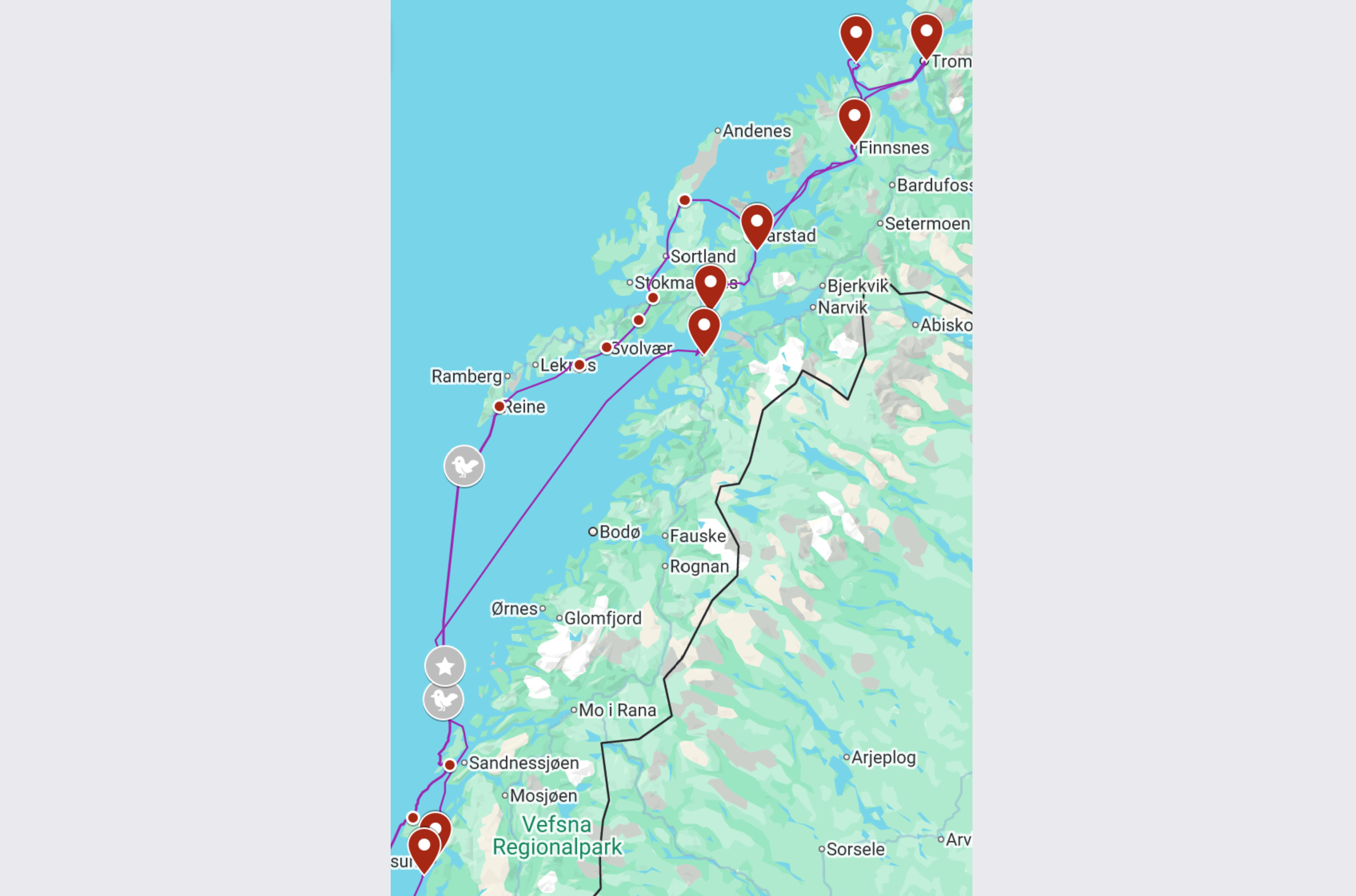 ship’s log 33: Brønnøysund - in the middle of Norway
