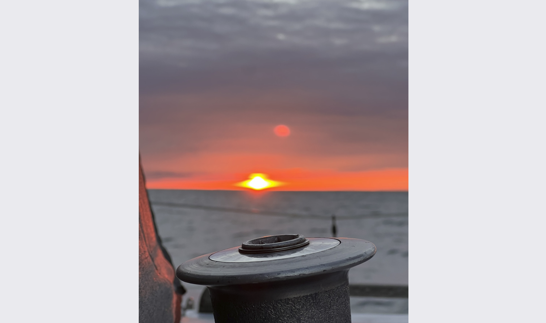 ship’s log 36: crossing the North Sea