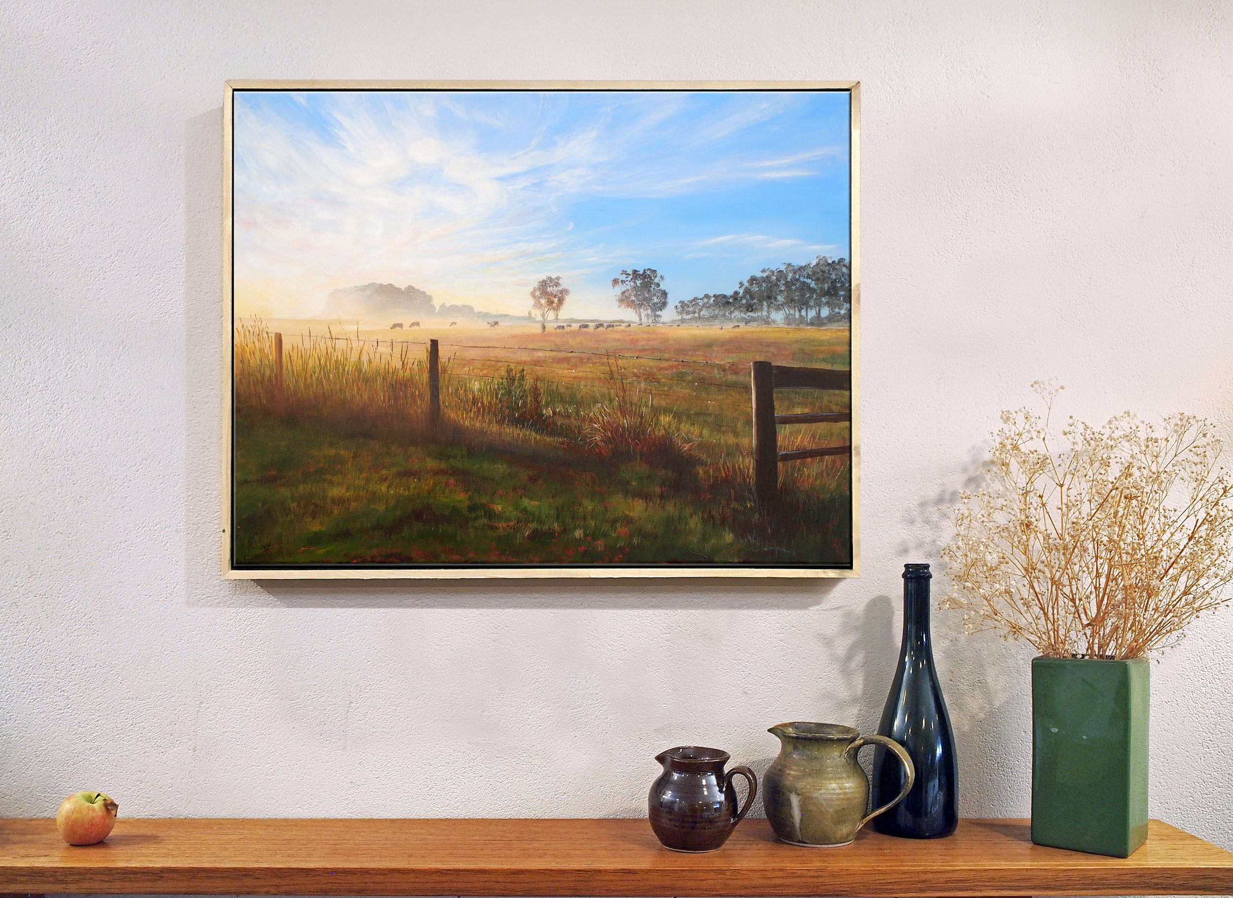Morning Dew framed on wall 2.jpg