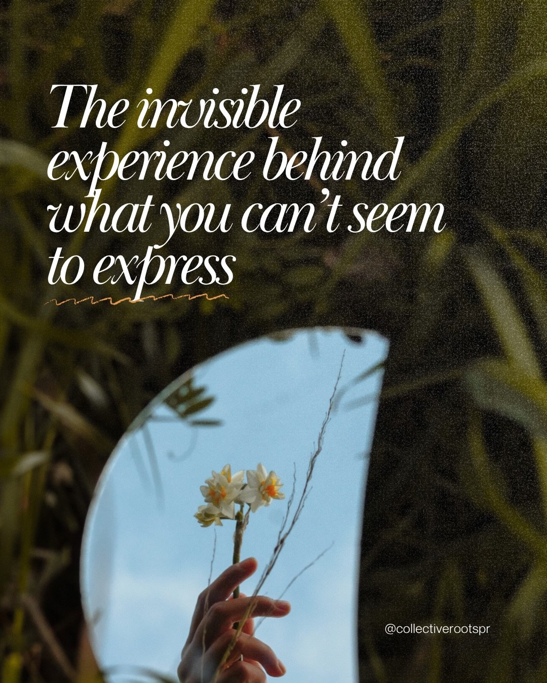When you say something like: I feel stuck,&nbsp;do you tend to jump straight into the story?

Today I&rsquo;m introducing what I call the invisible experience: the body sensations beneath the belief you keep telling yourself, and what becomes possibl