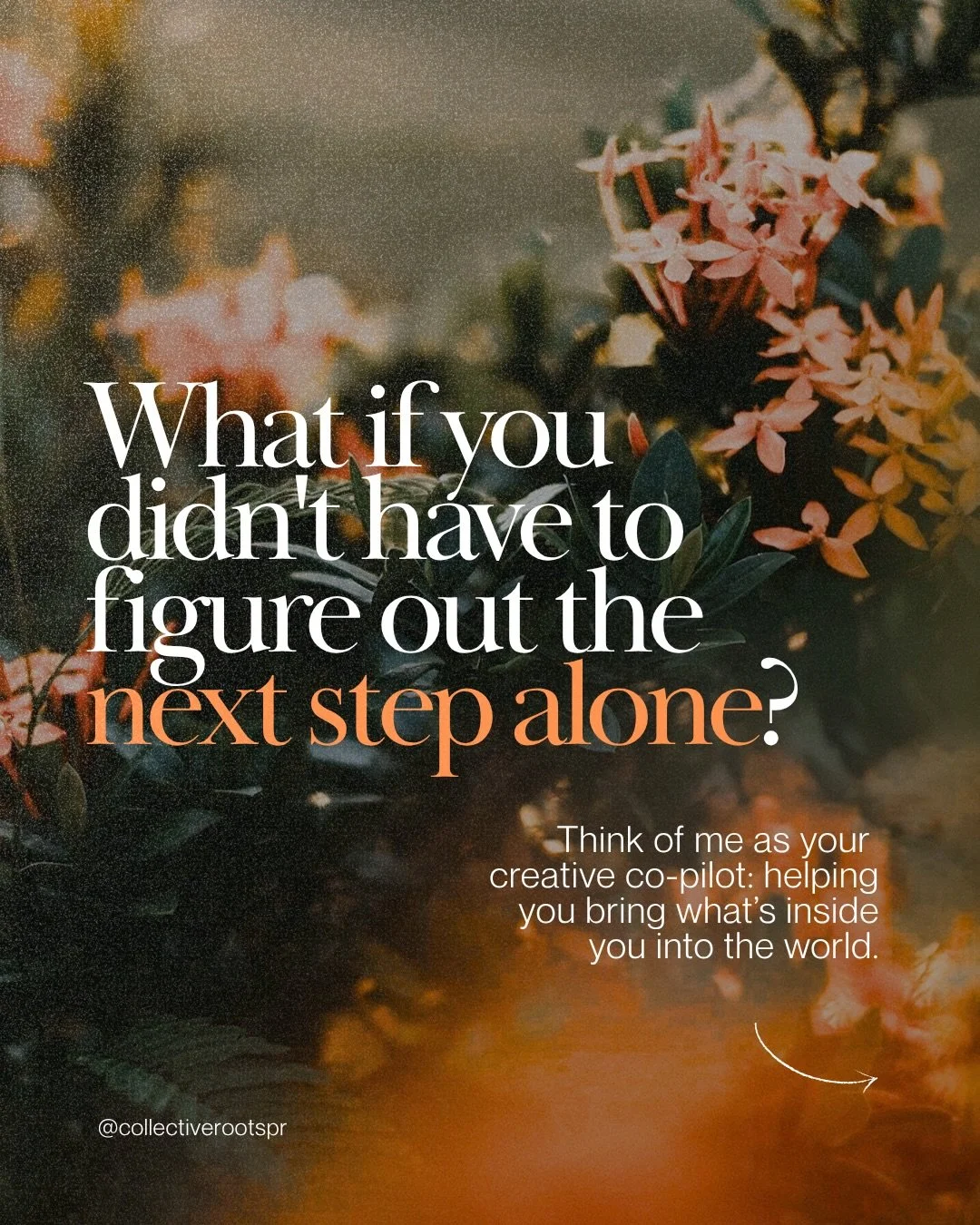 I&rsquo;ve been wanting to find a way to describe what Rooted Together actually feels like, beyond a list of deliverables. Because for me, it&rsquo;s less about having someone &ldquo;do your marketing&rdquo; and more about having someone alongside yo