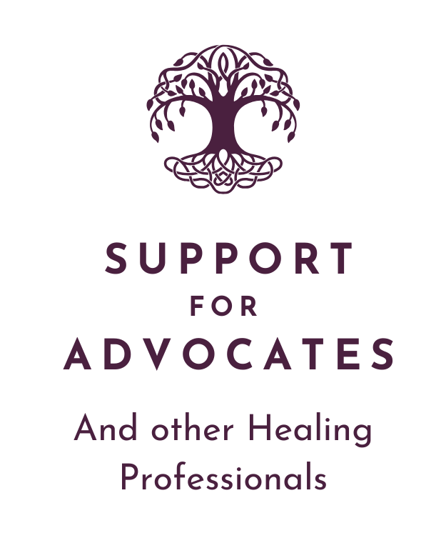 Community and support for advocates in white box
