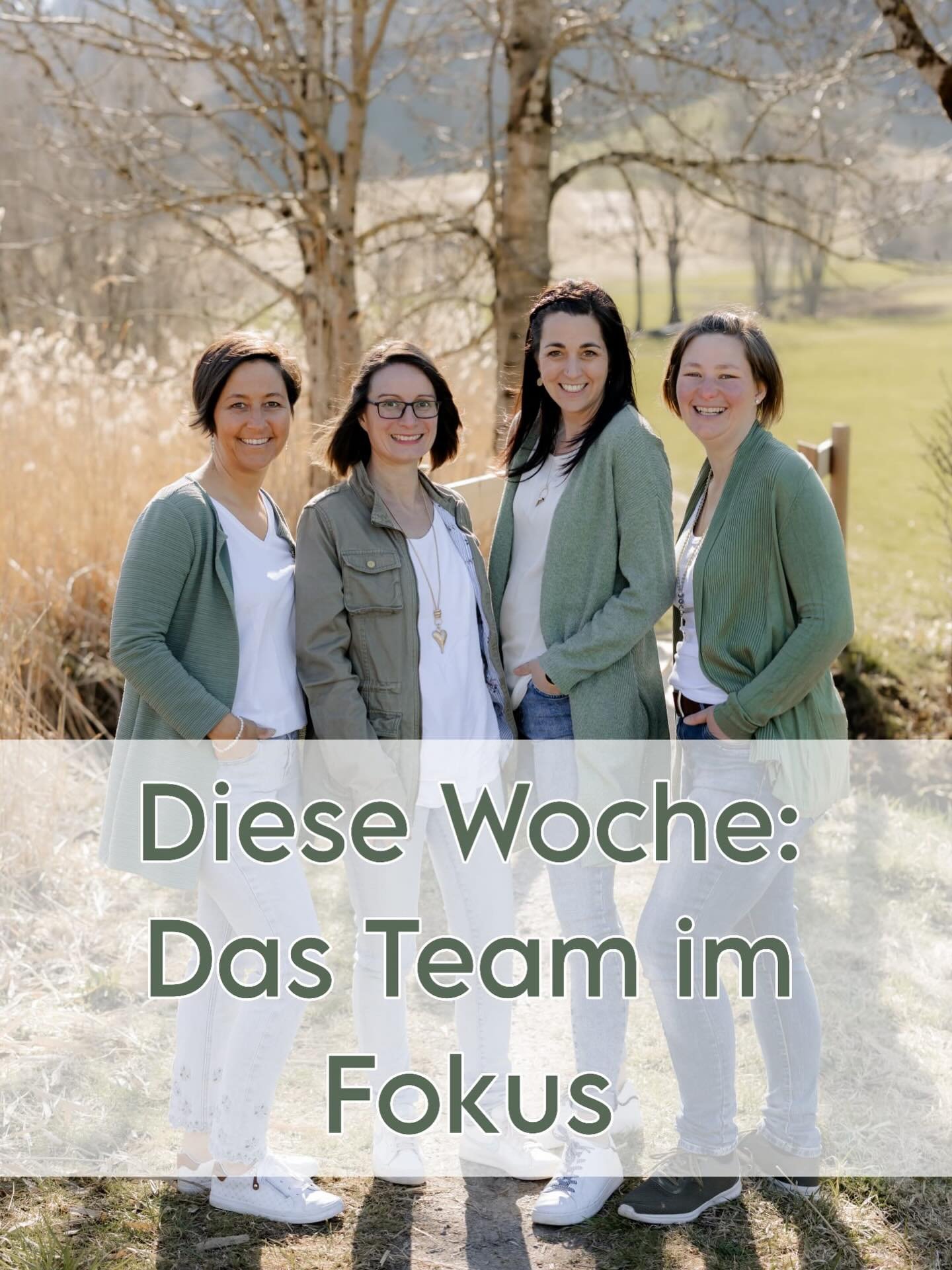 Diese Woche: Das Team im Focus🌸🌺