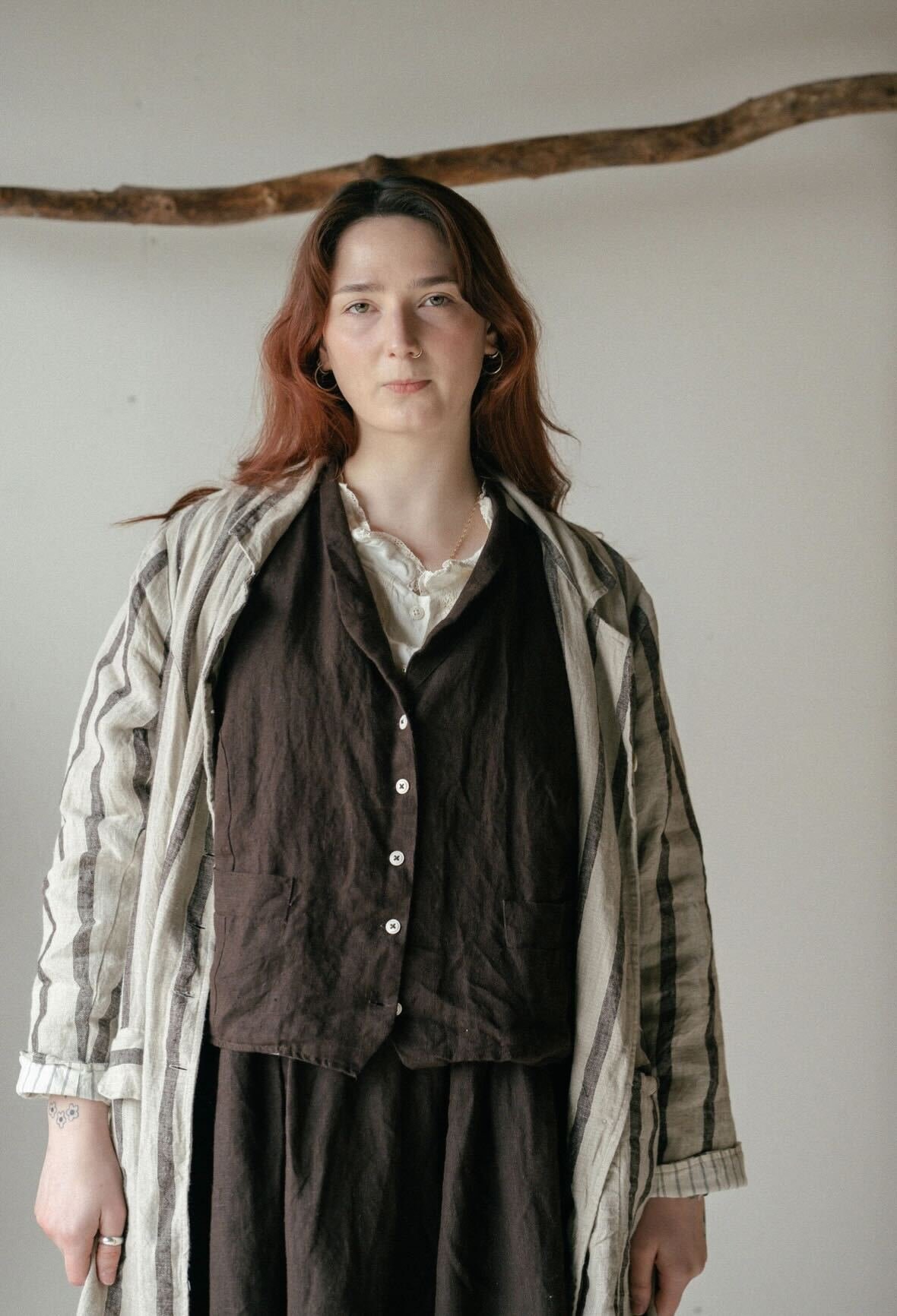 The Field Coat natural with brown stripe.jpg