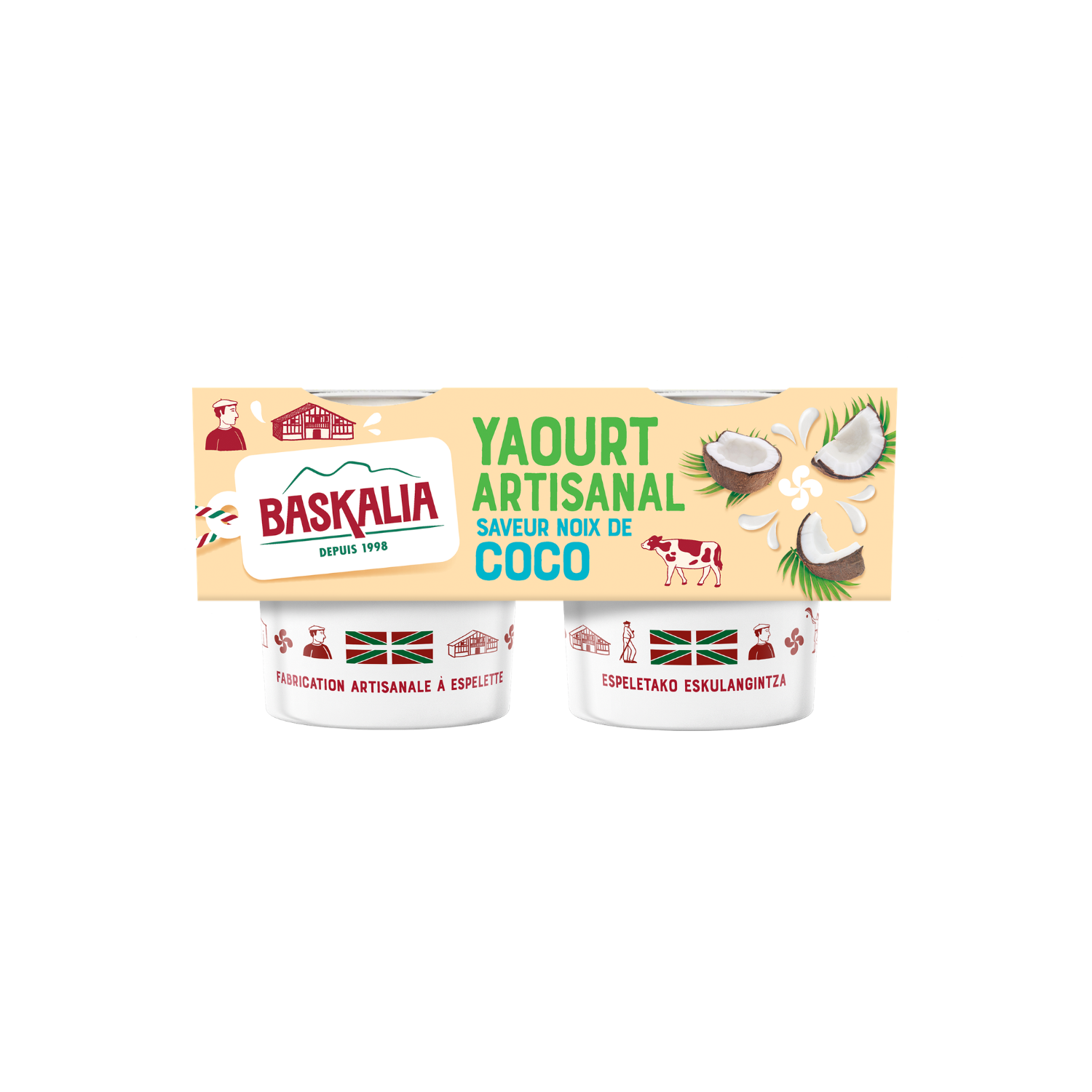 Yaourt artisanal Coco