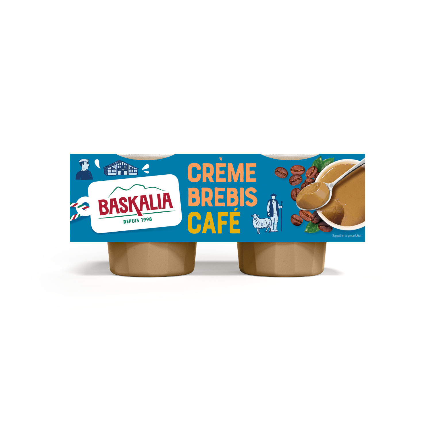 Crème brebis café