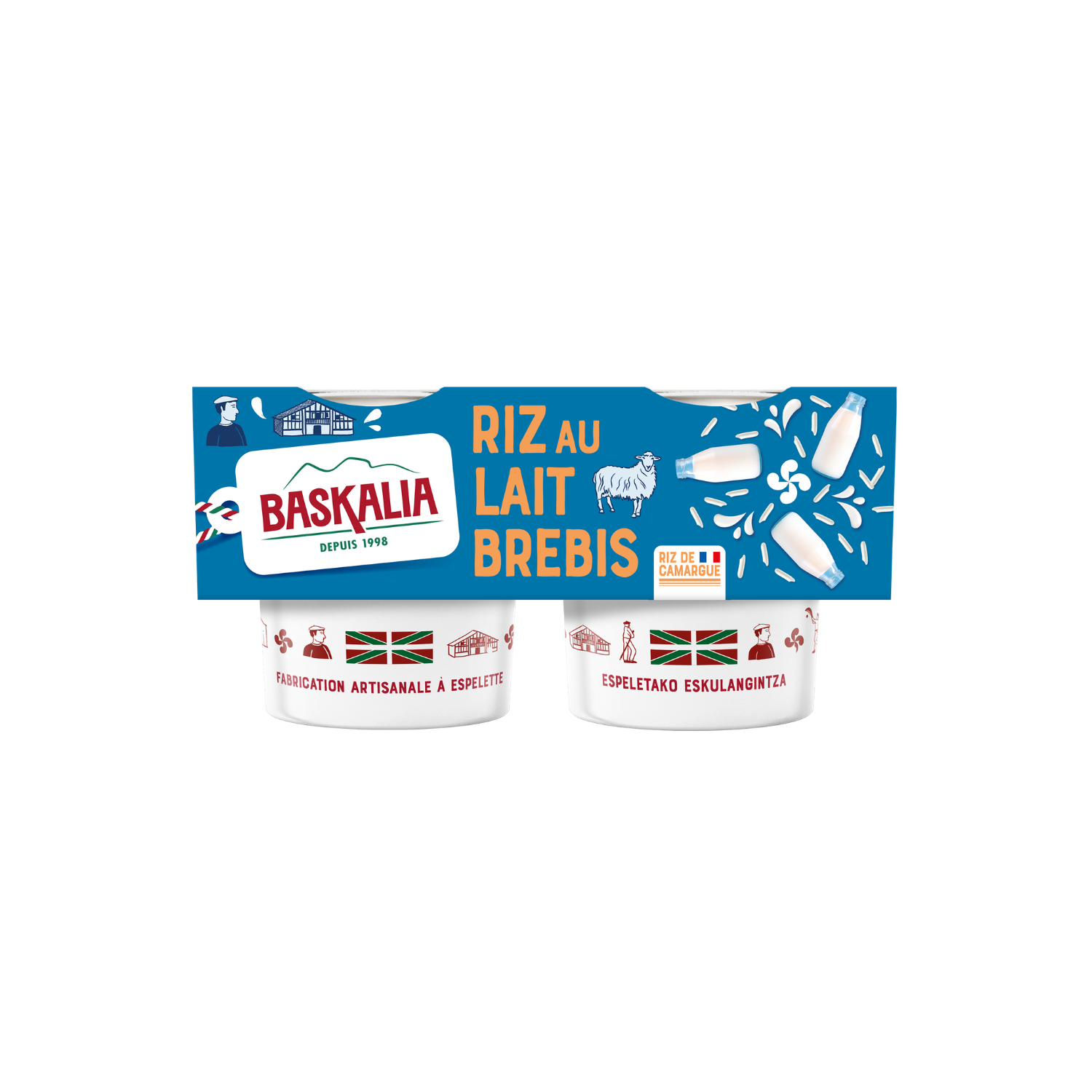 Riz au lait de brebis