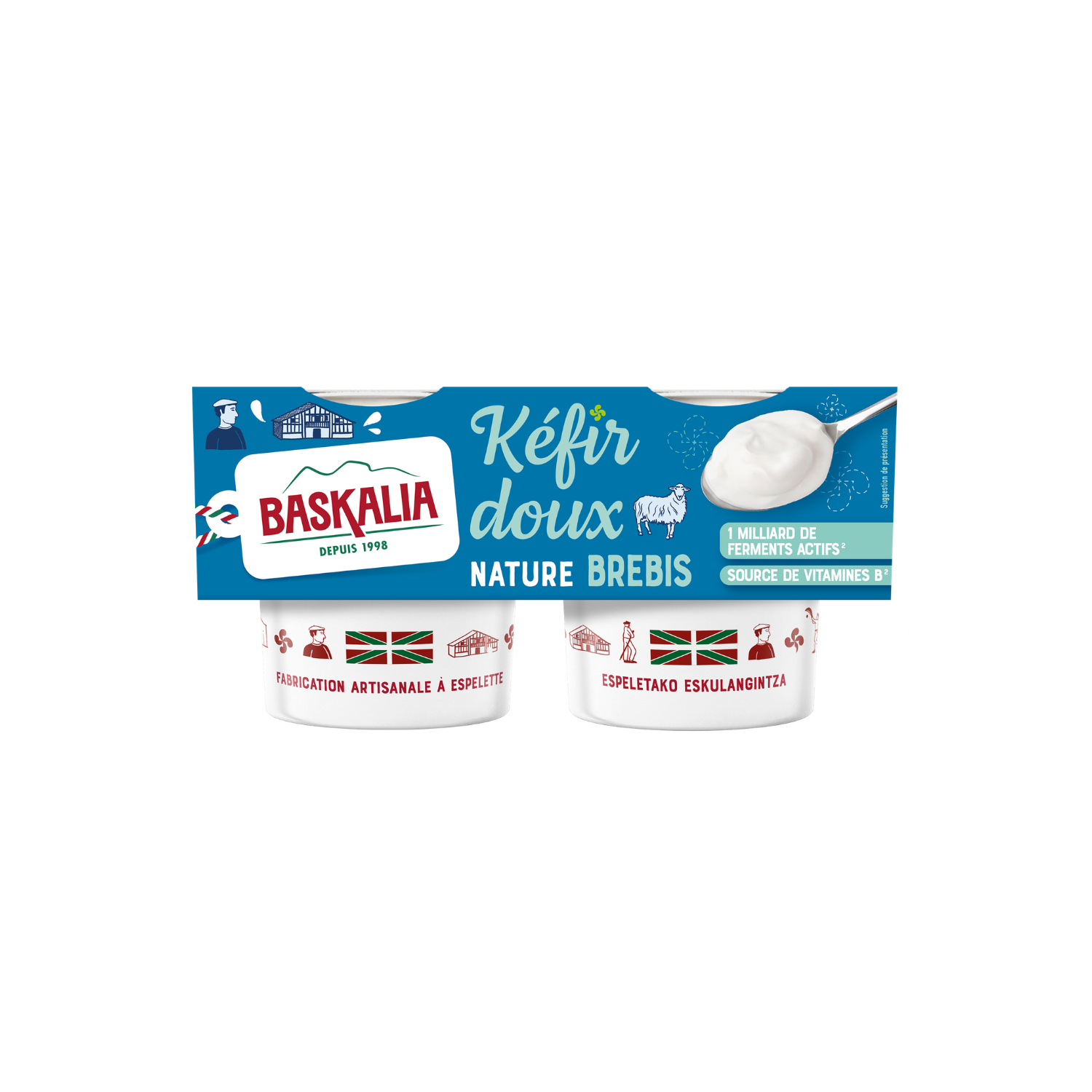 Kéfir doux au lait de brebis