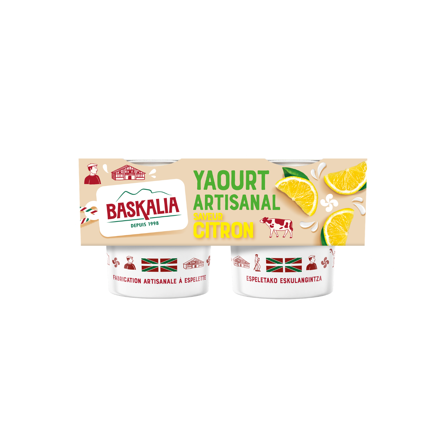 Yaourt artisanal Citron