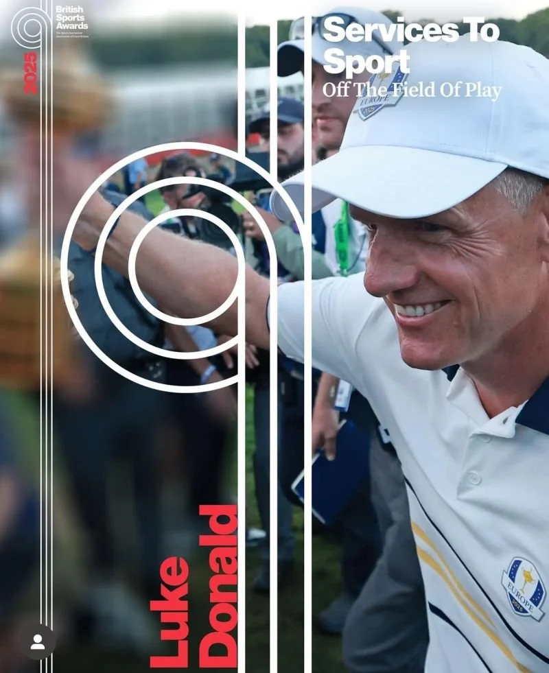 Luke Donald Wins SJA Award