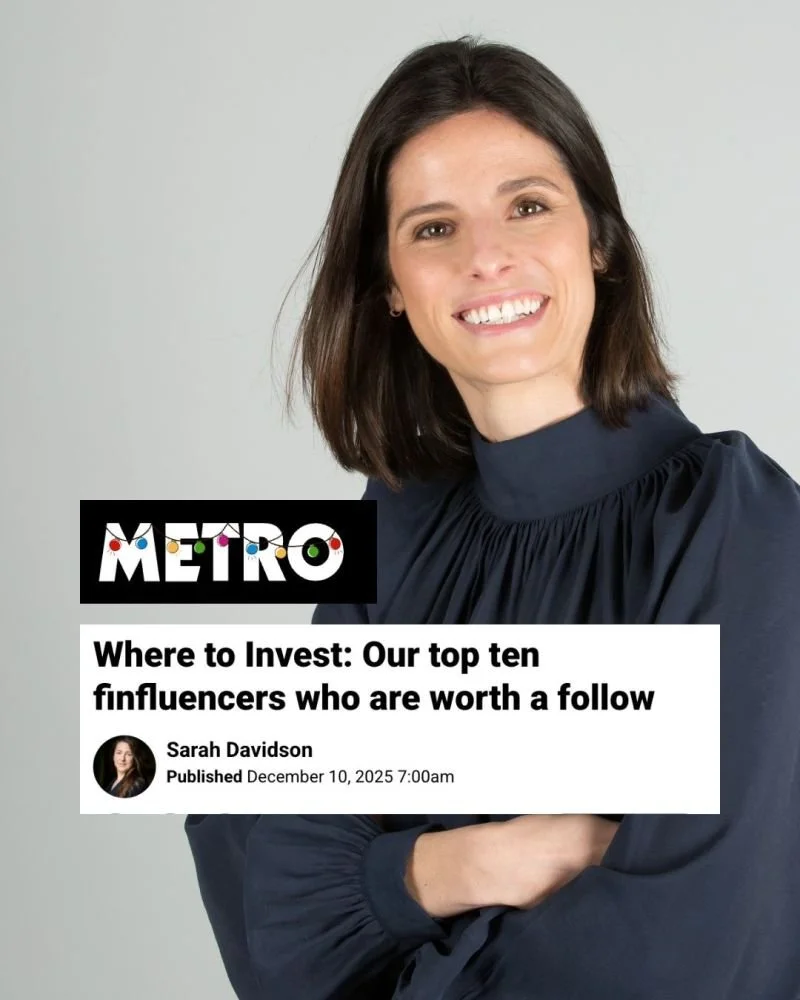Emilie Bellet named UK top finflunencer by Metro.co.uk