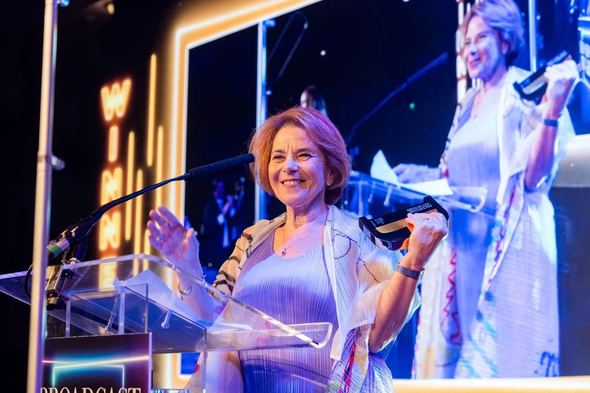 Lorraine Heggessey given Special Recognition Awards by Broadcast