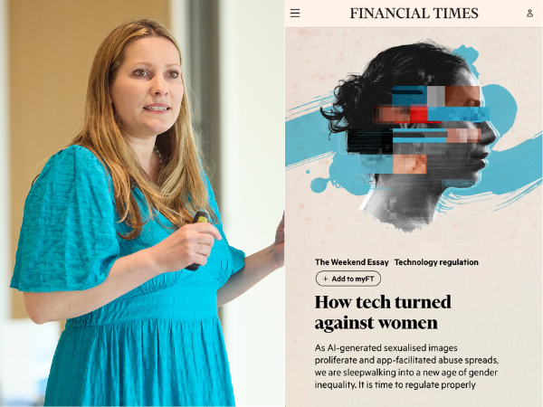 Laura Bates in the FT: how tech turned against women