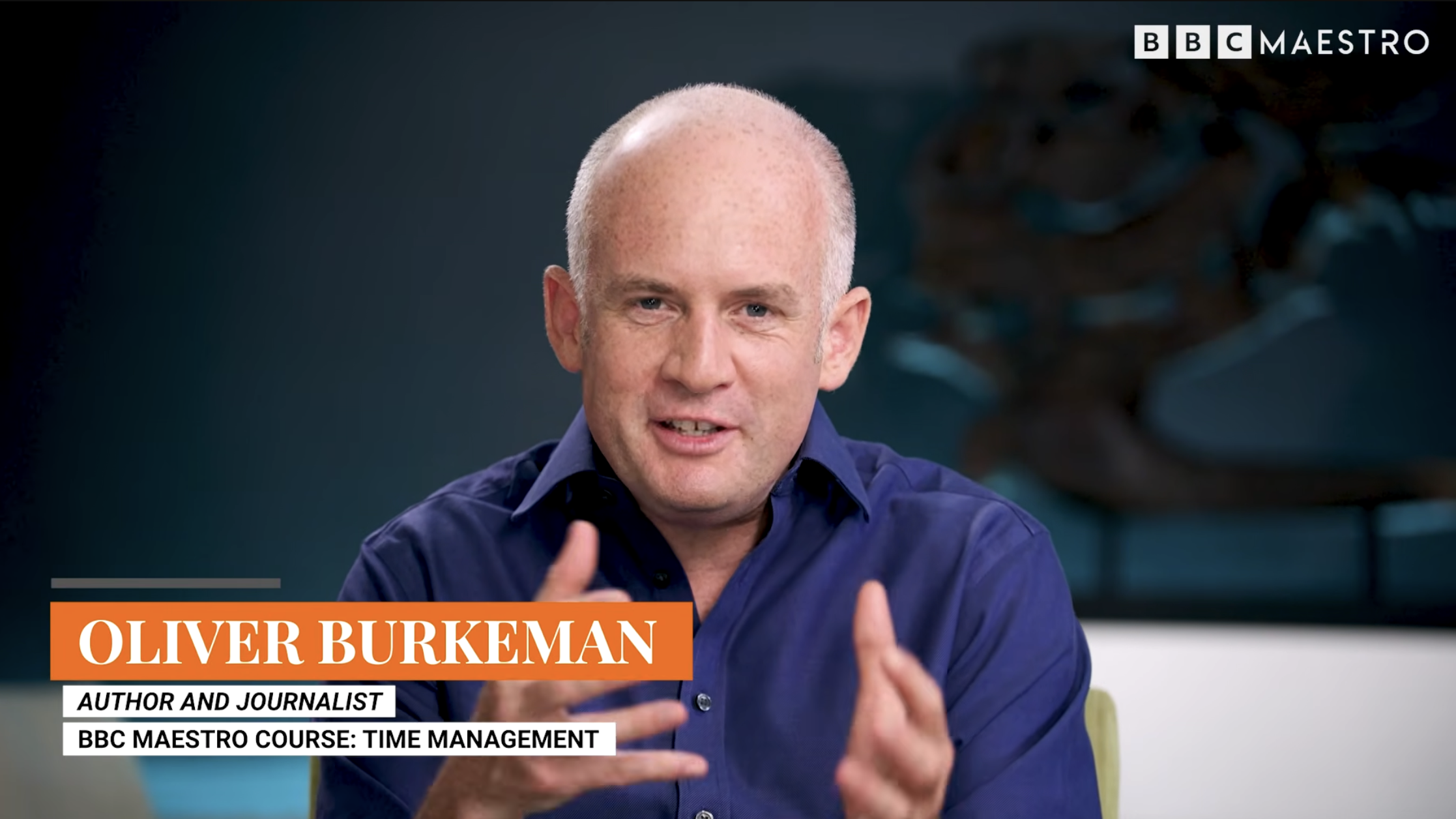 Oliver Burkeman joins BBC Maestro