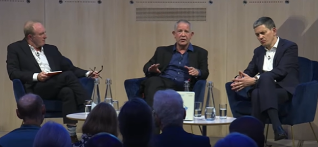 John Kampfner in conversation with James Harding &amp; David Miliband at the Royal Society of Arts