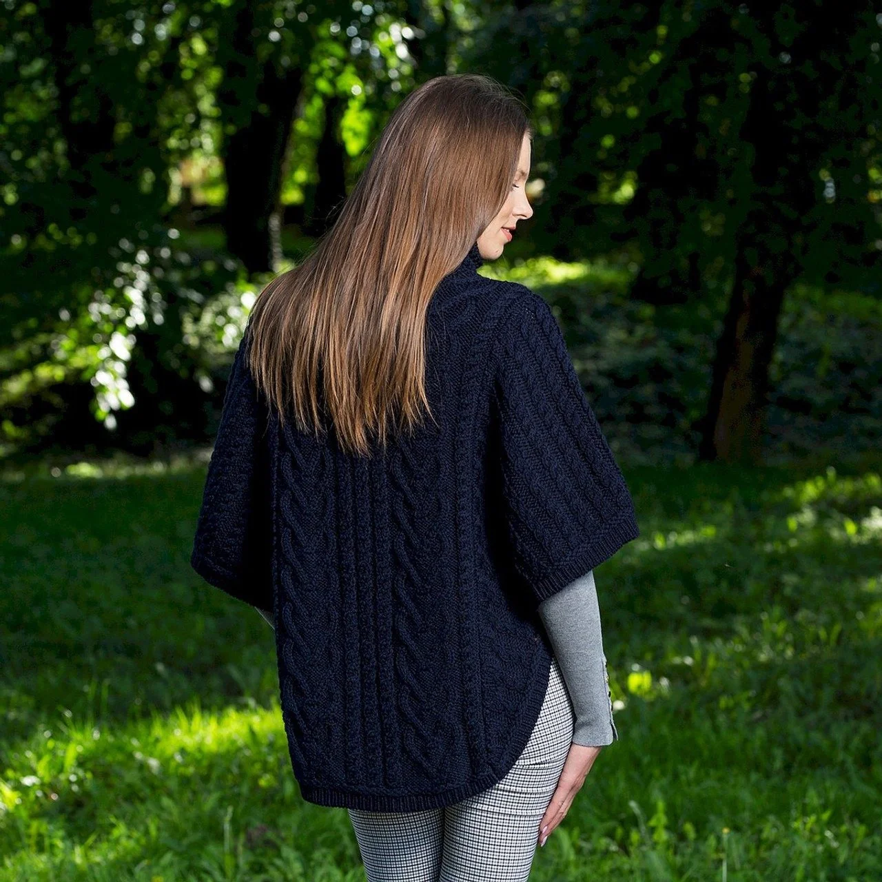 Funnel Neck Poncho Jacket-Navy0---ML107.jpg