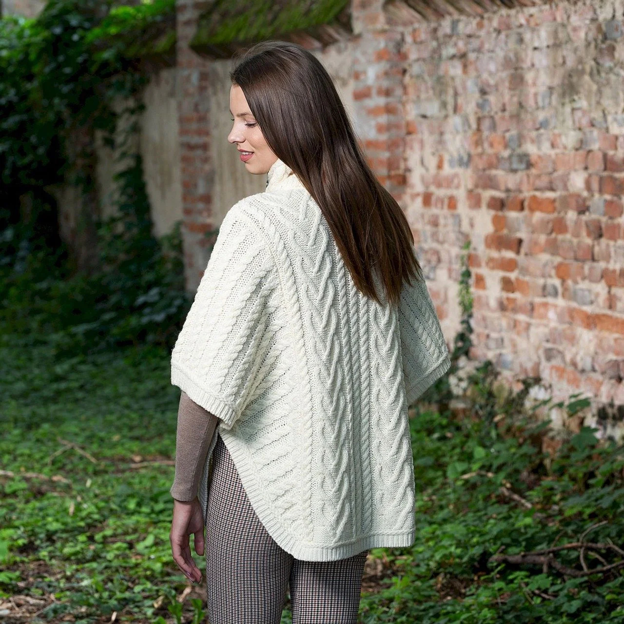 Funnel Neck Poncho Jacket-Parsnip---ML107.jpg