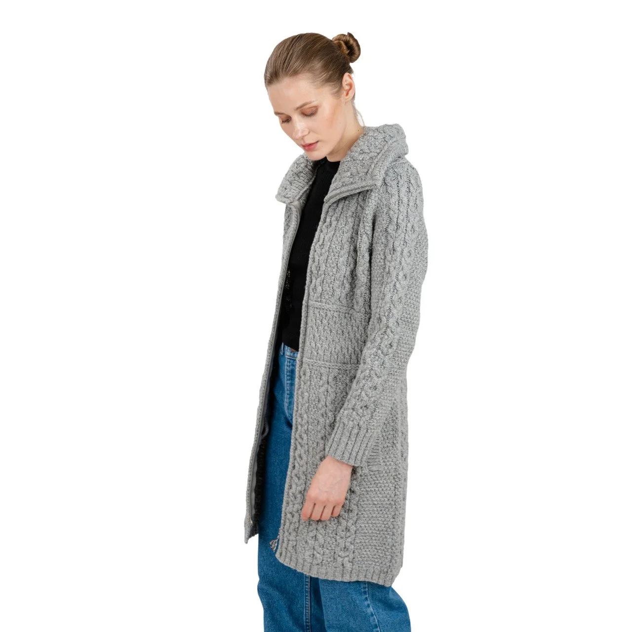 Double Collar Zip Cardigan-Grey-f-ML106.jpg
