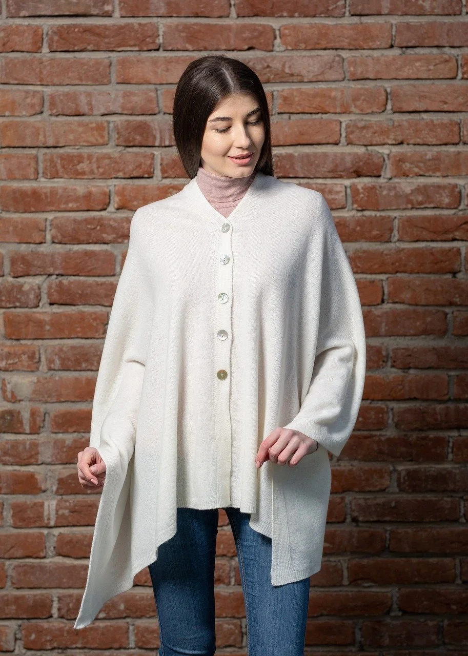 Lambswool Shawl-Lambswool White-LLS100.jpg