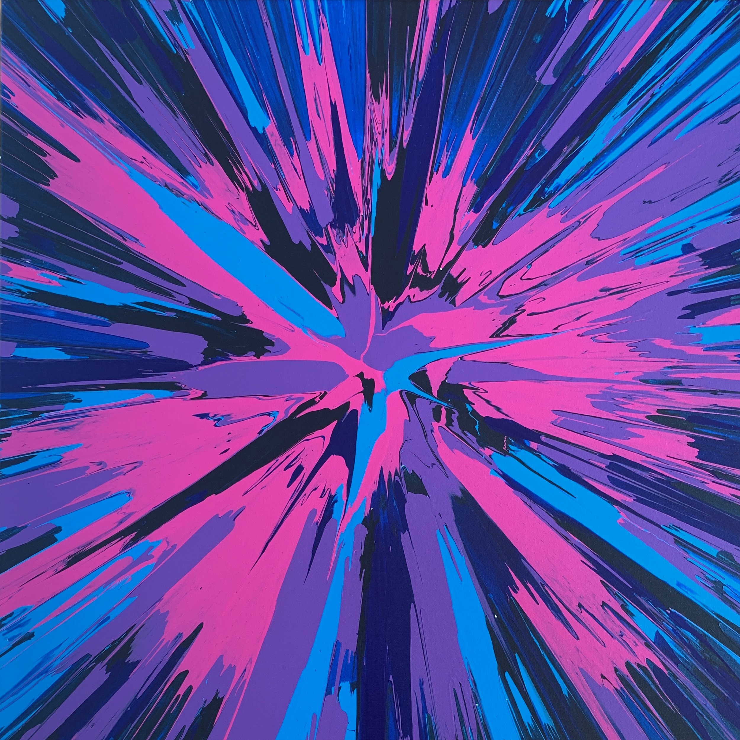 Fractured Velocity Purple