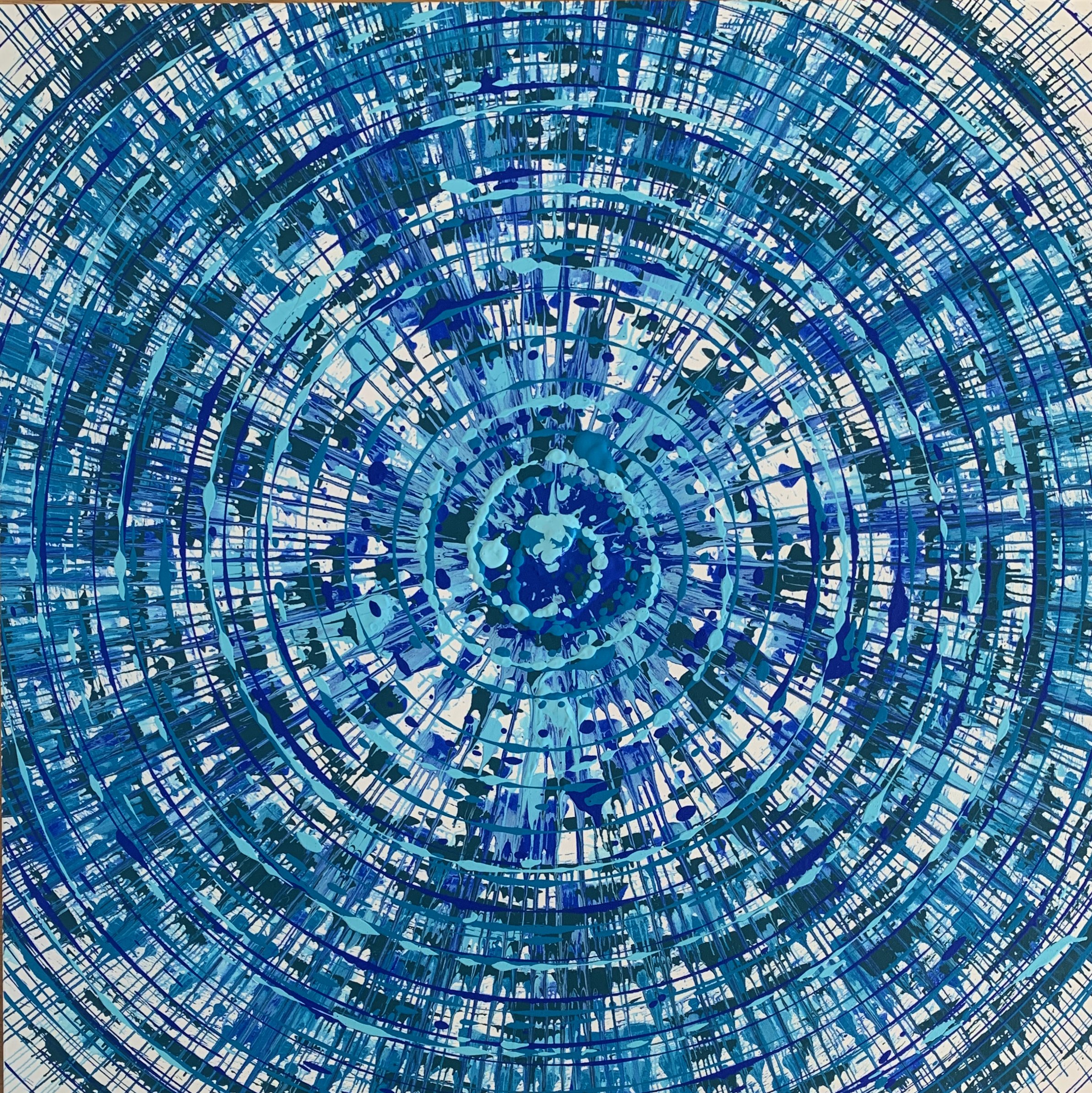 Shattered Blue