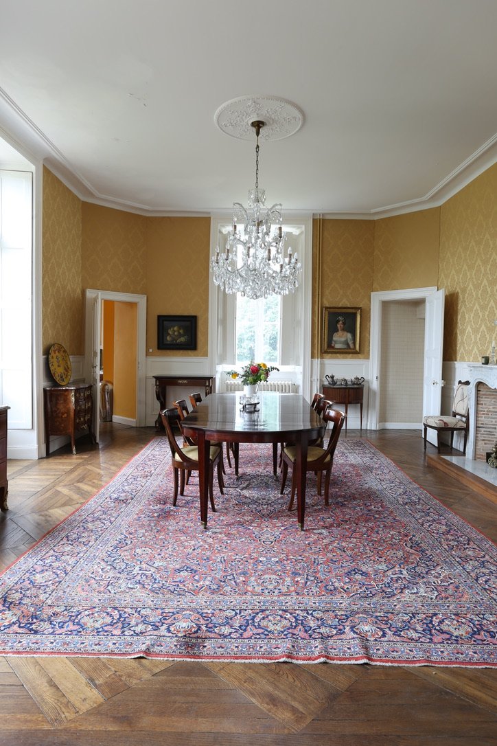 Dining room waiting to be set