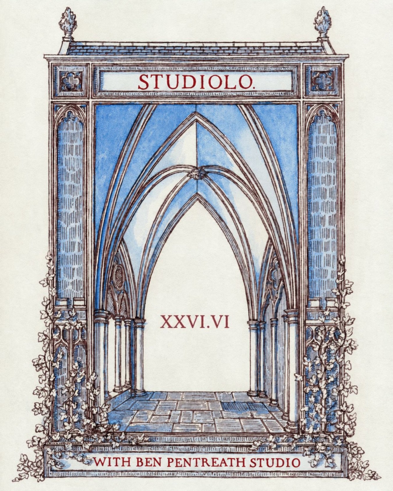 Studiolo is a high-end group selling exhibition which takes place in different cities and extraordinary locations throughout the year for one day, one evening only. This Summer, our London event will be held in the medieval College Garden and Cloiste