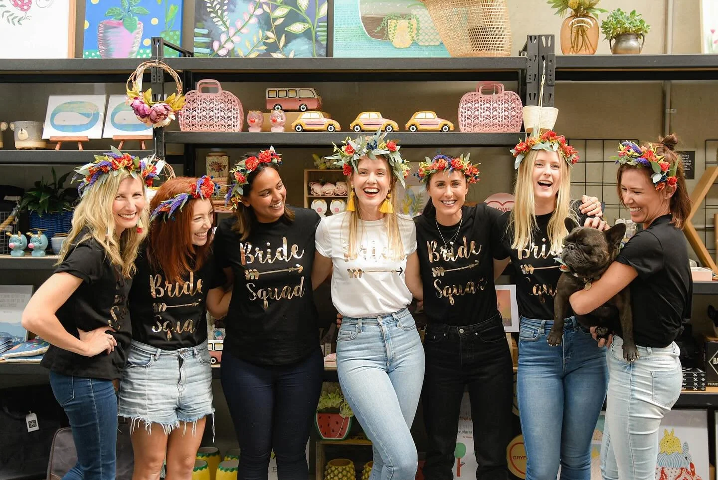 Looking forward to more of these happy faces this wedding season. 

#bridetribe #bridetobe #hensparty #flowercrownworkshop #bridalshower #henspartymelbourne
