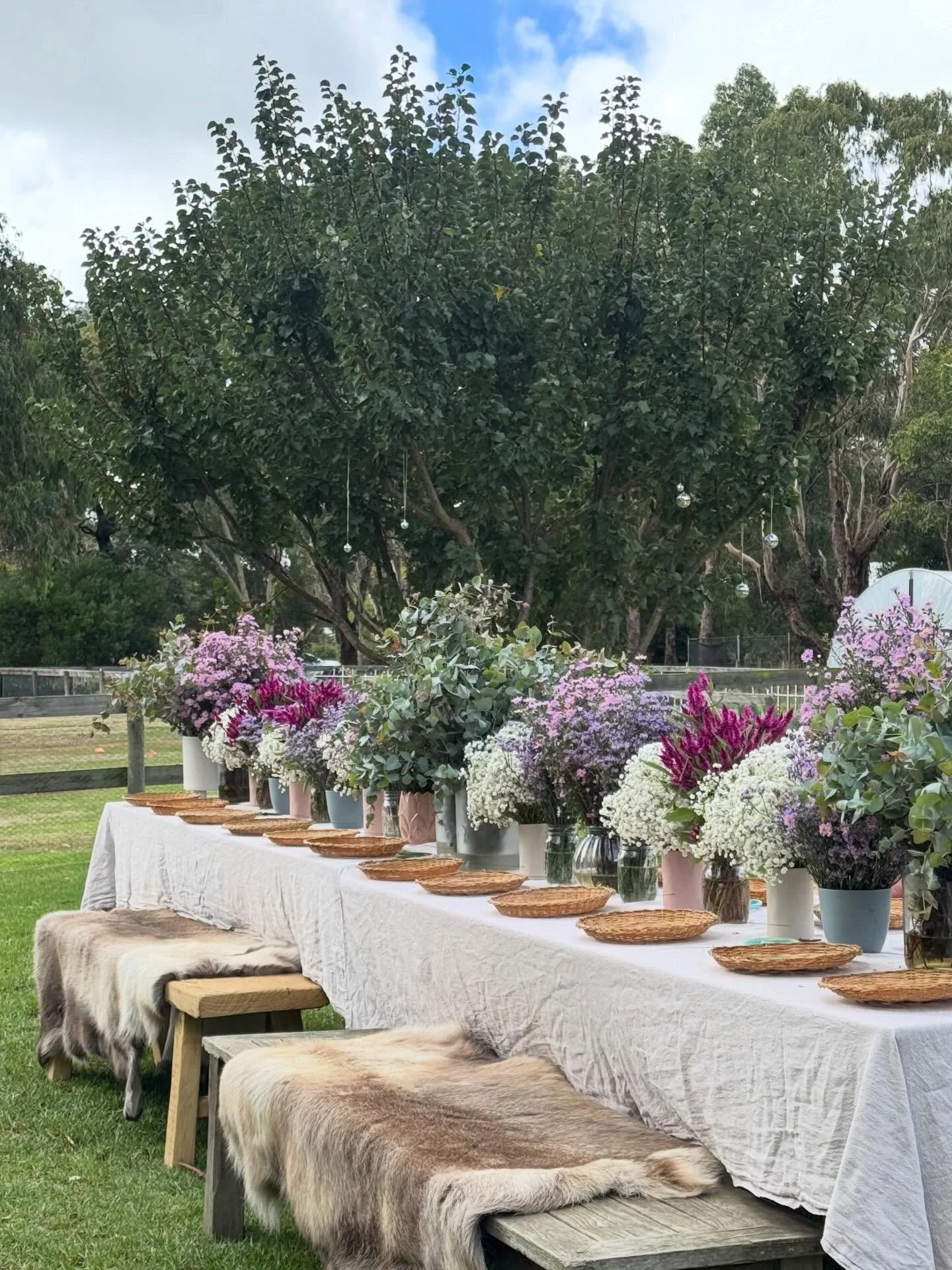 Perfect day for it. 

#melbournehens #bridetobe #bacheloretteparty flowercrownworkshop