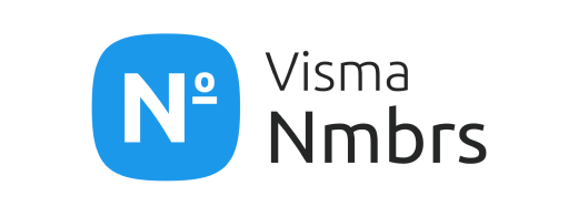 Bilden visar logga på Visma Nmbrs