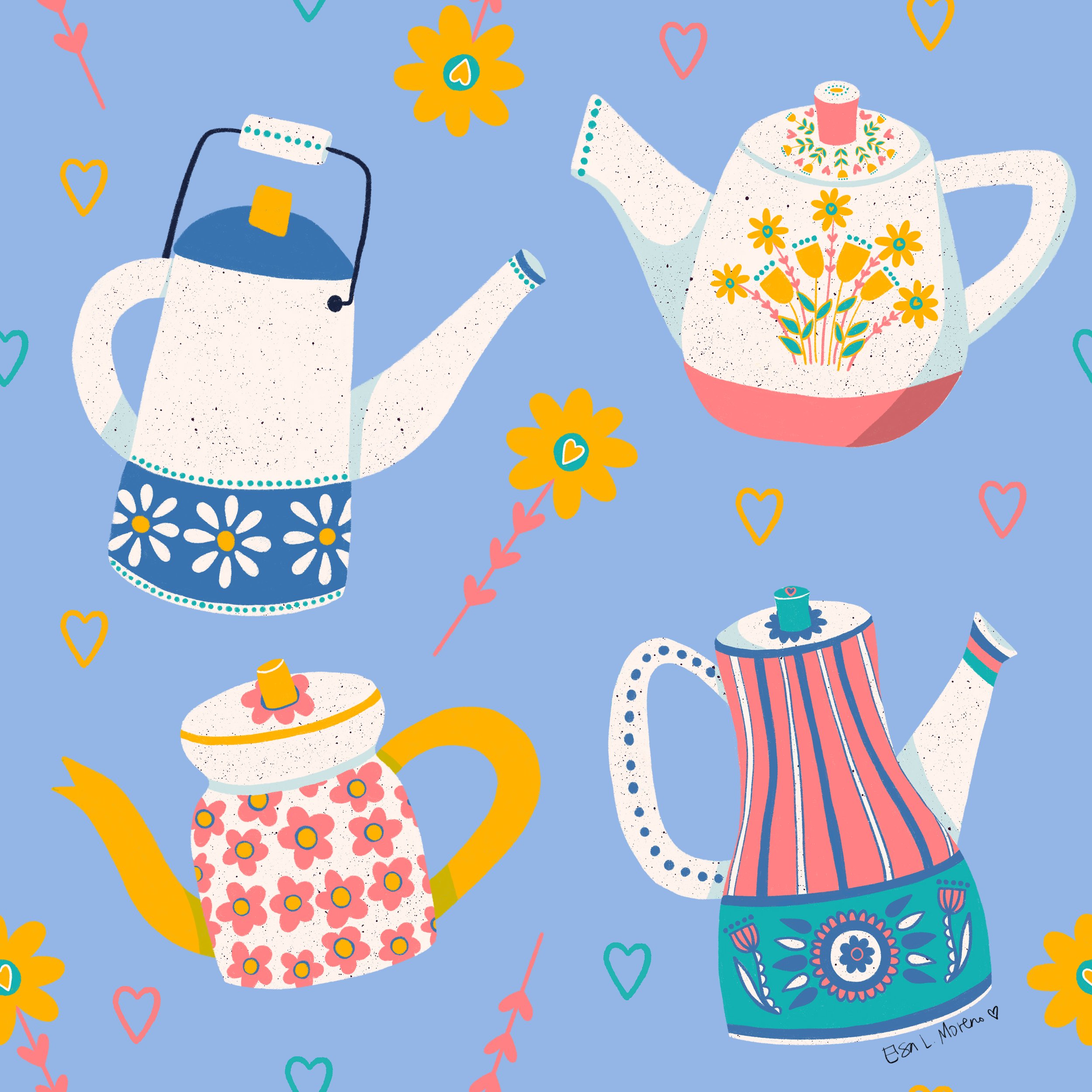 Vintage Teapots Collection