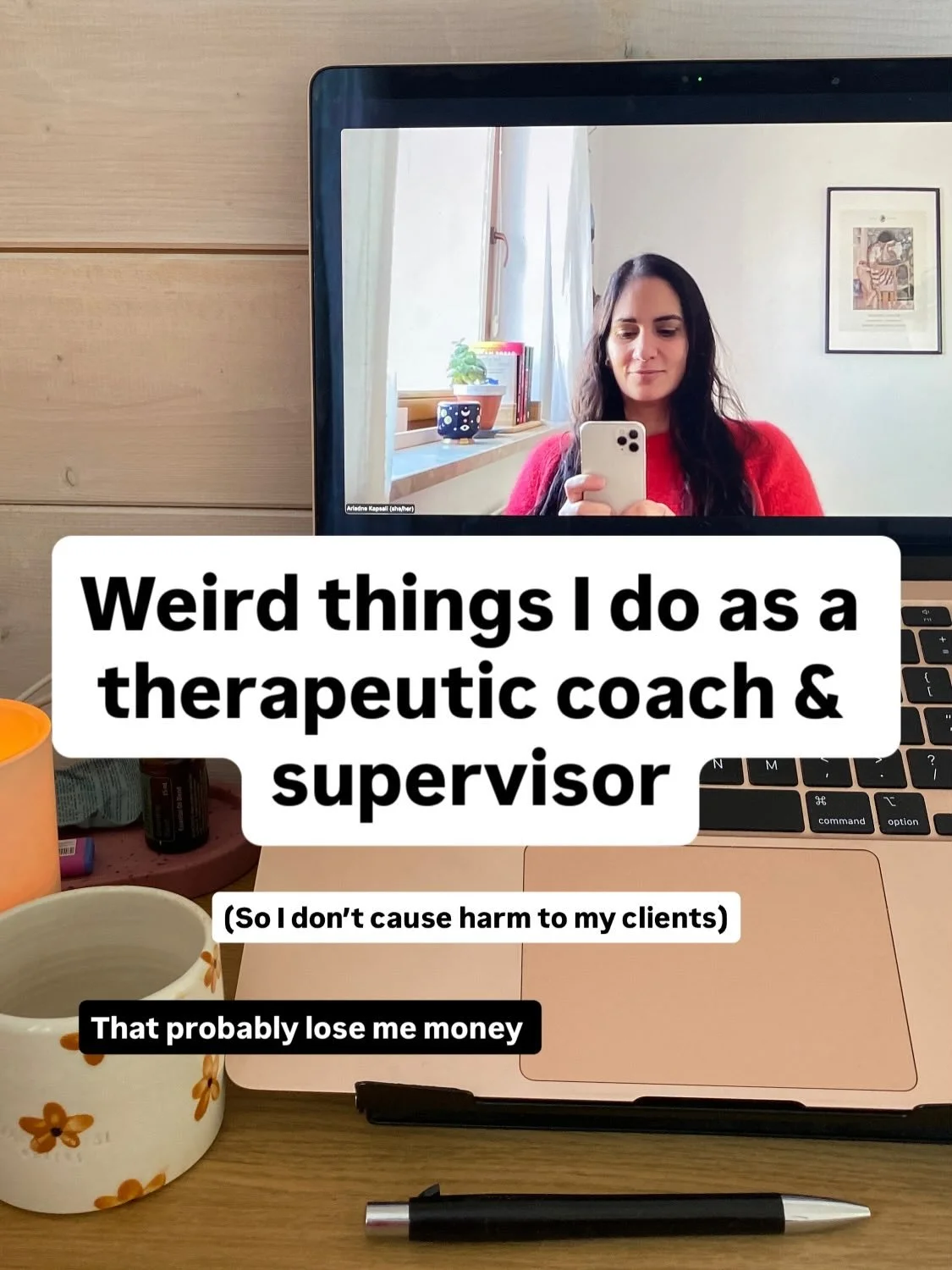 Weird things I do as a coach that (probably) lose me money, so I don&rsquo;t cause harm to my clients

1. Don&rsquo;t share my clients&rsquo; &ldquo;transformation&rdquo; stories or screenshots of our communication

2. Keep at least 1 hour gap betwee