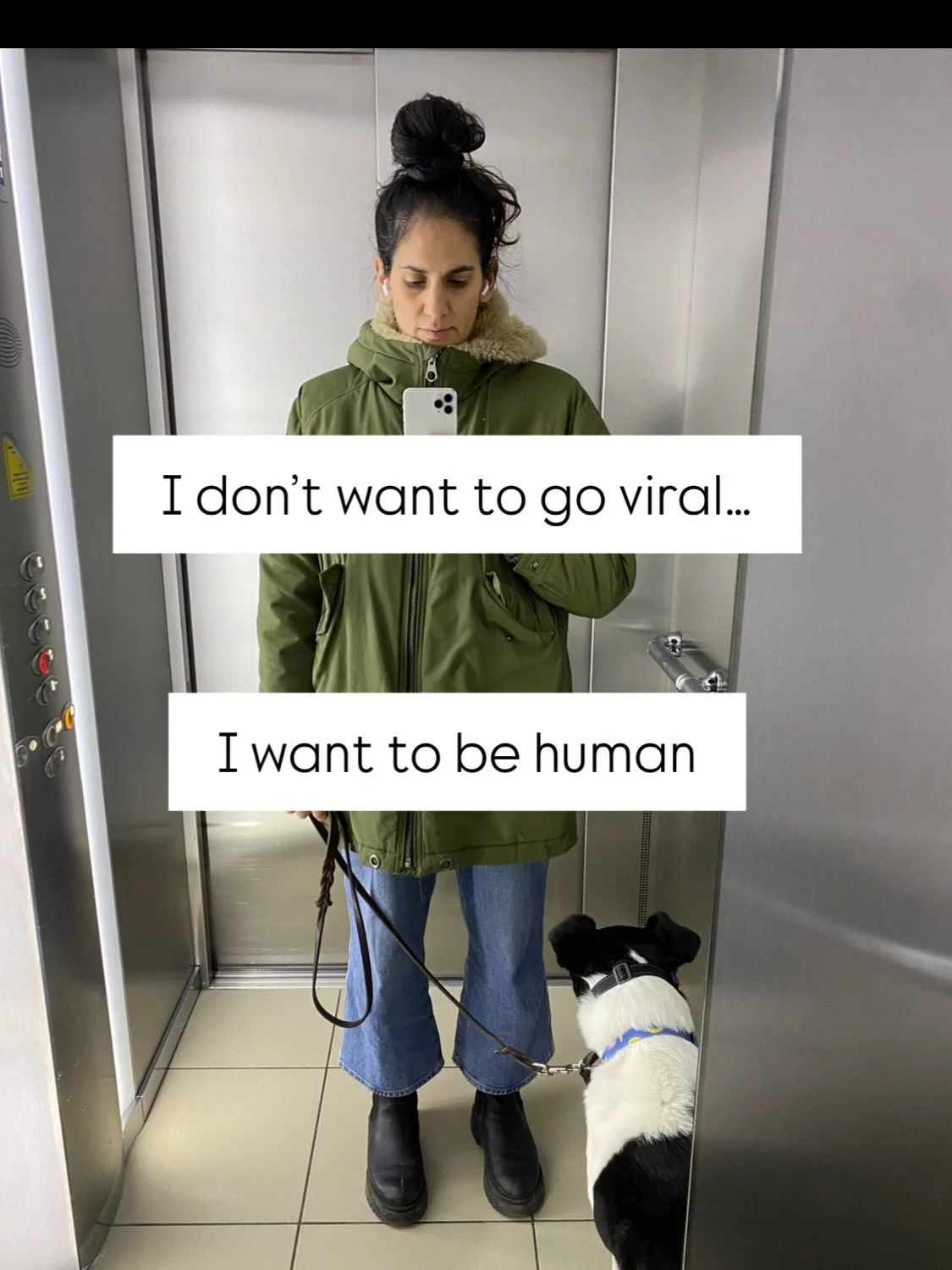 Bottom line: viral is not the aim here. 

Who&rsquo;s with me? &hearts;️