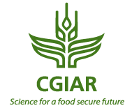 CGIAR logo with text 'Science for a food secure future'