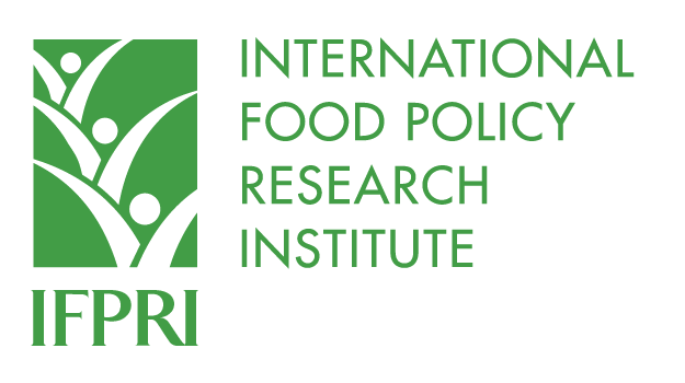 IFPRI logo with text 'International Food Policy Research Institute' and green emblem.