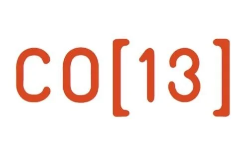 Logo of "co[13]" in red text on a white background
