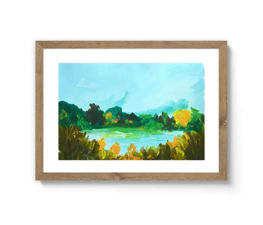 Late Summer by the Lake Giclee Print