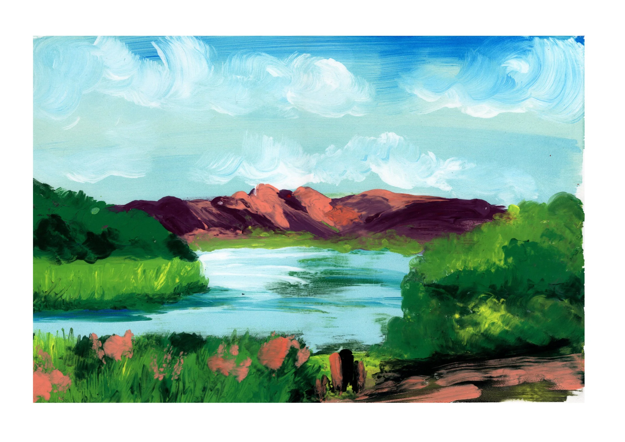 Across Elterwater
