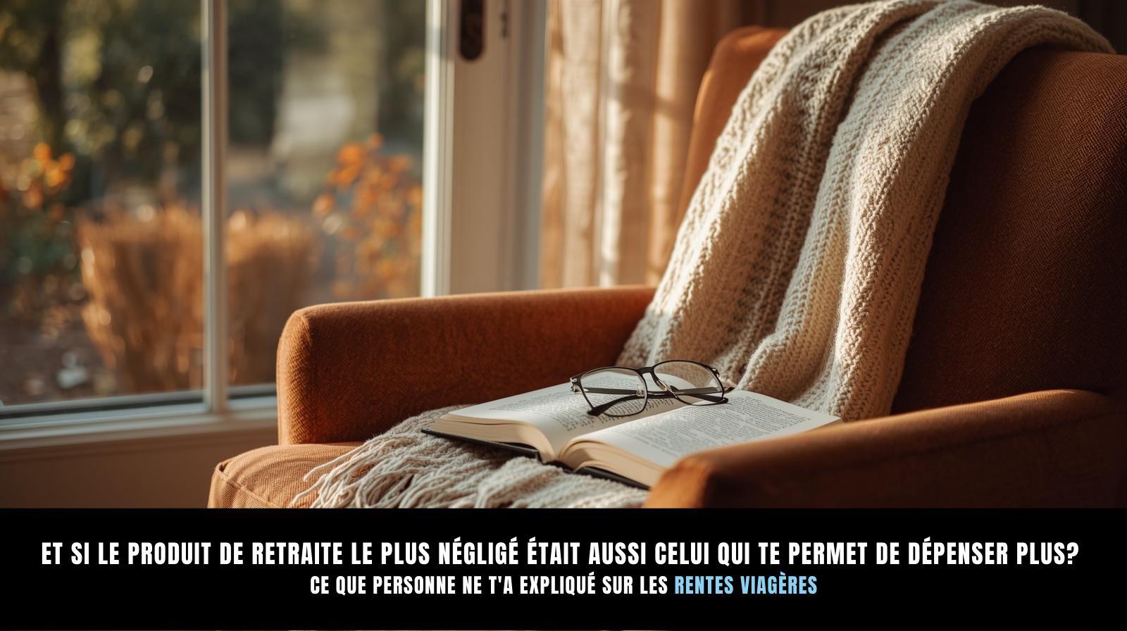 Et si le produit de retraite le plus négligé était aussi celui qui te permet de dépenser plus? Ce que personne ne t'a expliqué sur les rentes viagères