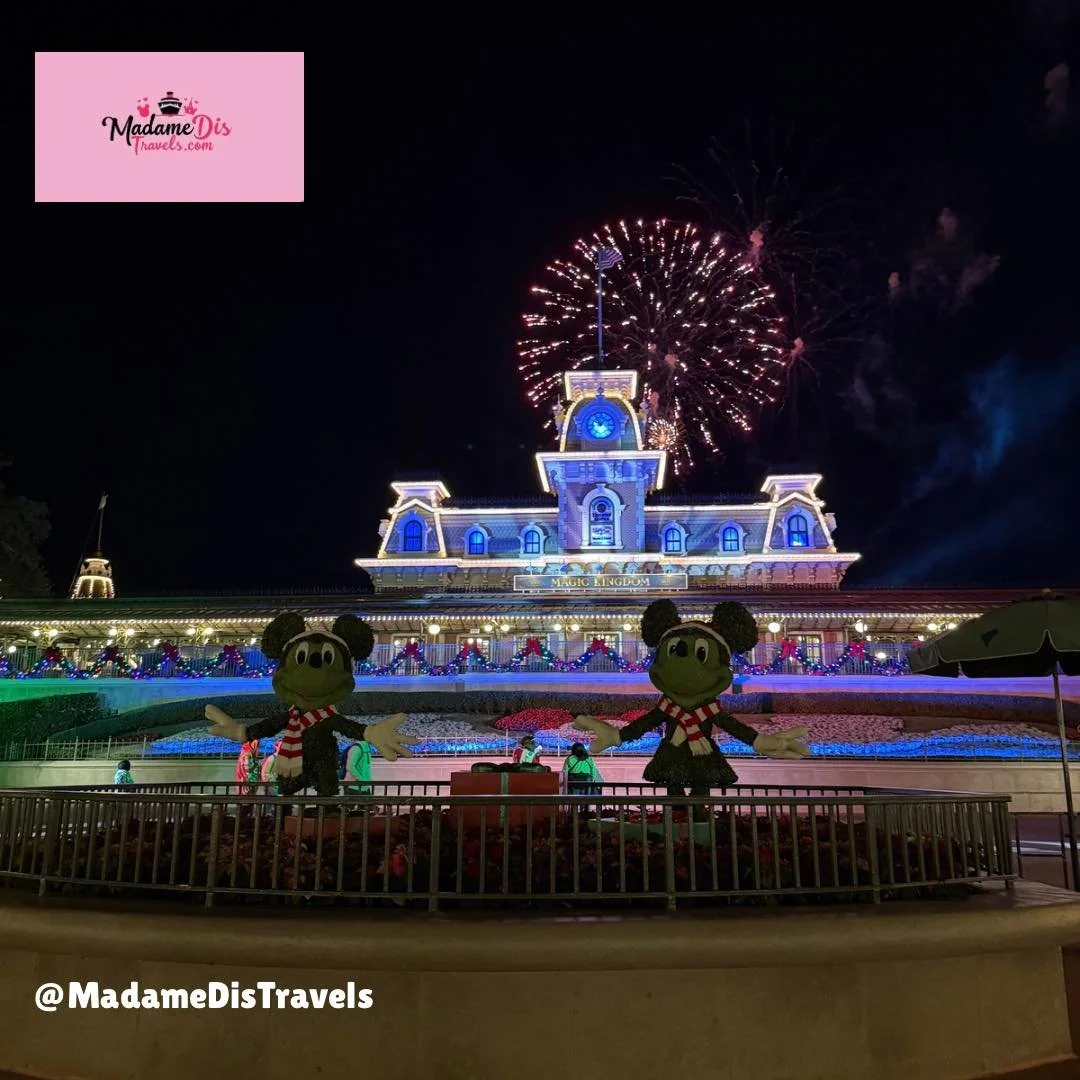 f this picture makes you want to book your next escape, let's make it happen!

📧 Contact me: Yessica.villeta@fora.travel

#MagicKingdom #DisneyFireworks #WDW #MainStreetUSA #DisneyChristmas #NighttimeMagic #DisneyHoliday #DisneyPlanner #madamedistra