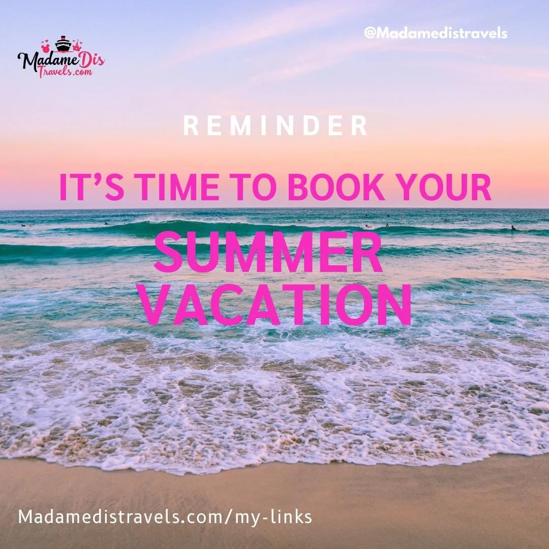 Wait... is it summer yet? ☀️🌴 It might not feel like it outside, but the best summer stays are filling up FAST! If you&rsquo;ve been eyeing that perfect beach resort or a June Disney trip, now is the "sweet spot" to lock in your dates and 