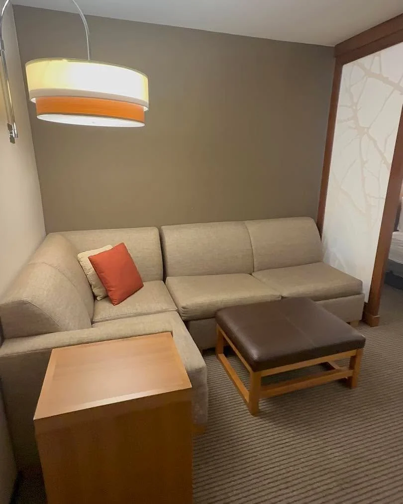 Got around to snapping some photos of the space before the "lived-in" suitcase explosion took over. Honestly, having this much room to spread out so close to the magic is a total game-changer. Whether you&rsquo;re here for the parks or just